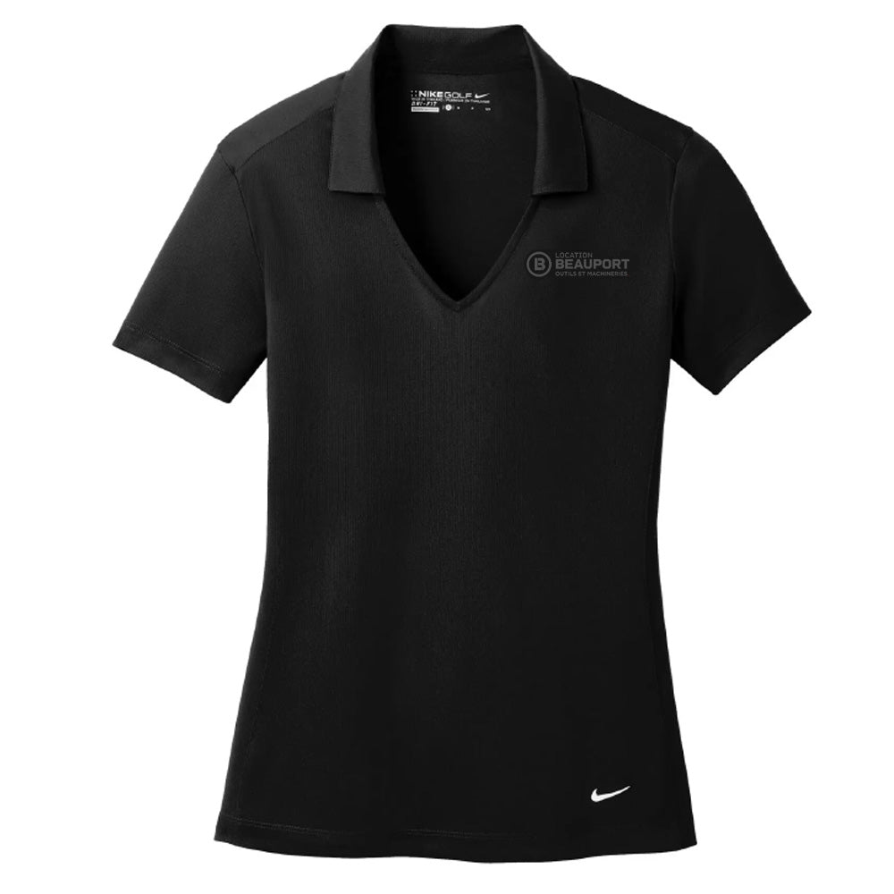 Polo Nike Dri-FIT en maille verticale pour femme